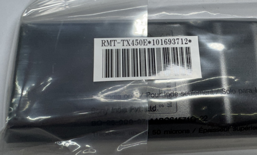 NEU Sony Bravia TV RMT-TX450E Universal Fernbedienung Original