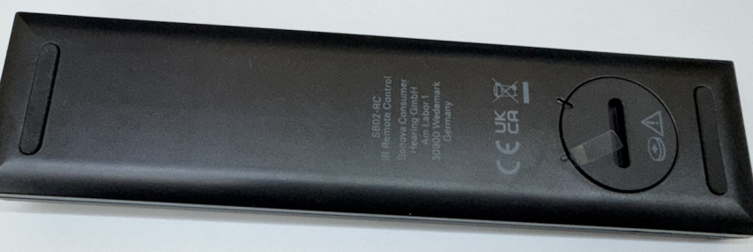Neu Sennheiser SB02-RC IR Fernbedienung für AMBEO Soundbar Plus / Mini