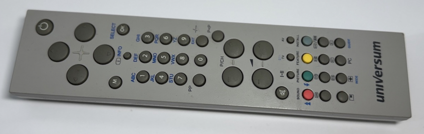 Universum RC5010-11 remote control Universal