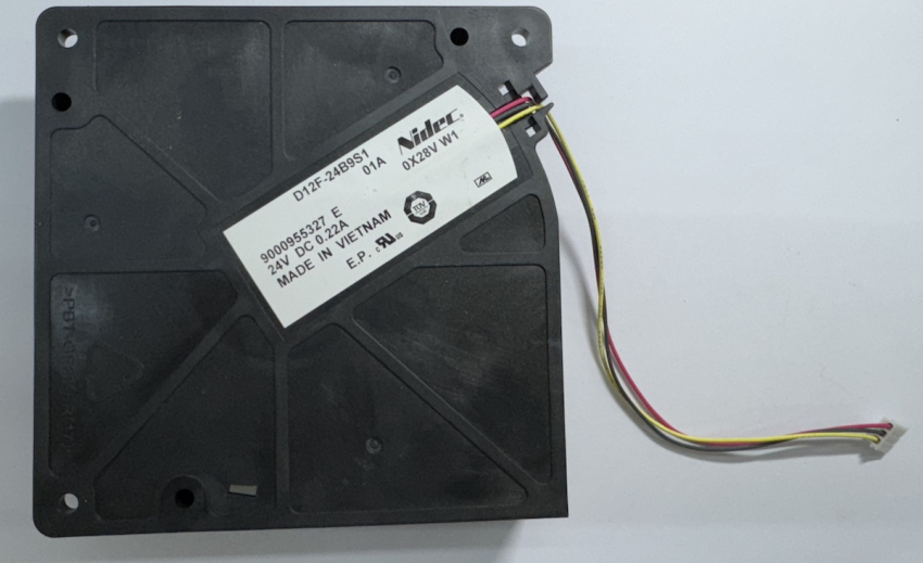 Induction cooktop fan Nidec D12F-24B9S1 for Siemens EX612BEB1F/56