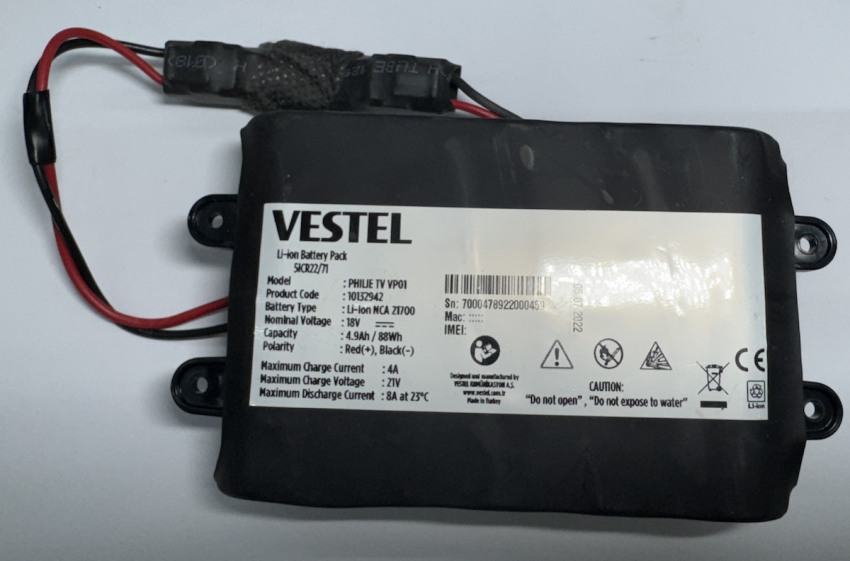 Philie TV VP01 Lithium-ion battery for TechniSat HD32AW Mobil TV