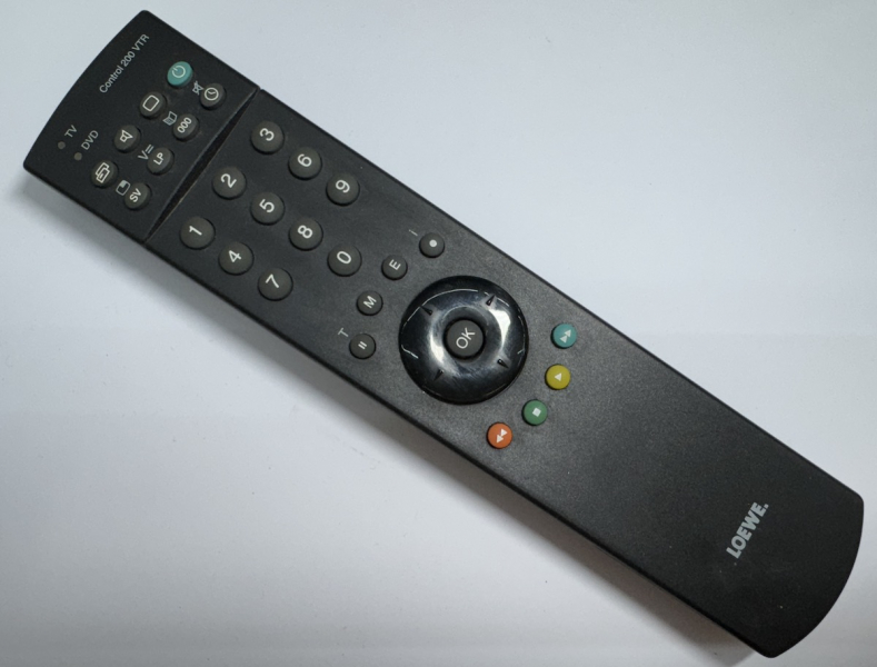 VV 3102M,VV3302M, VV5306H Loewe Control 200 VTR Original Fernbedienung