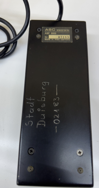 ASC KABELFERNBEDIENUNG ASF 5000 Bedienpult 