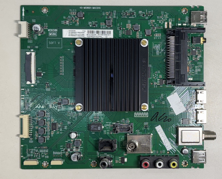 55UC6326 40-MS86D1-MAC2HG 08-SS55TML-LC312AA Mainboard