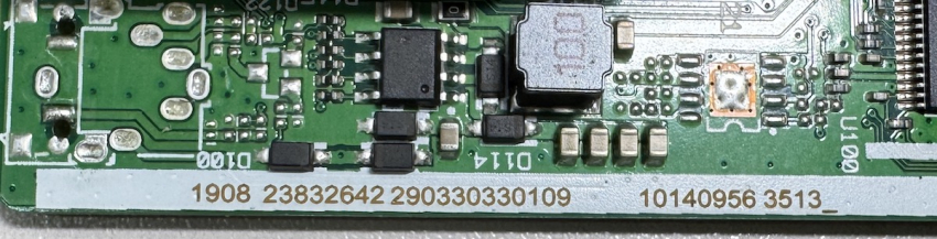 65QF5D63DA 17MB180E 260121R2A 23832642 Mainboard