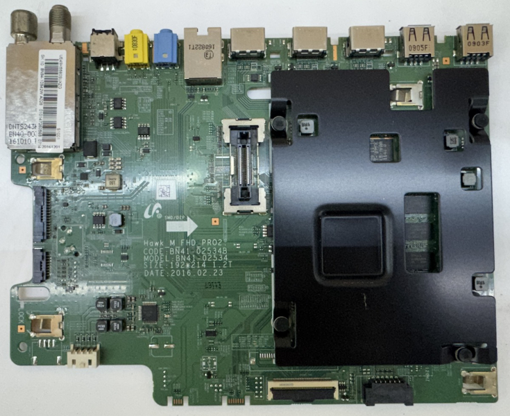 UE49K5582, UE49K5580 UE49K5589S BN41-02534B BN94-10942W Mainboard