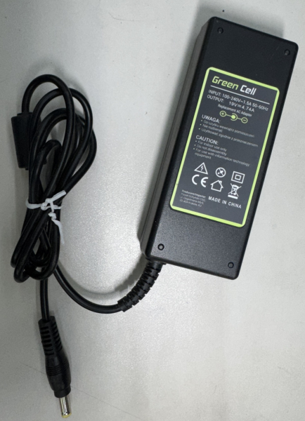 Green Cell 100-240V 1.5A 50-60Hz 19V 4.74A Adaptor